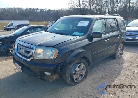 2011 Honda Pilot Ex-L из США, поврежденный, VIN 5FNYF4H52BB022207
